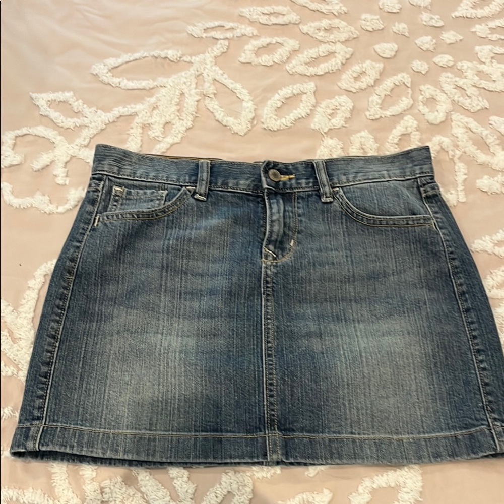 Old Navy Blue Mini Skirt Style Size 4